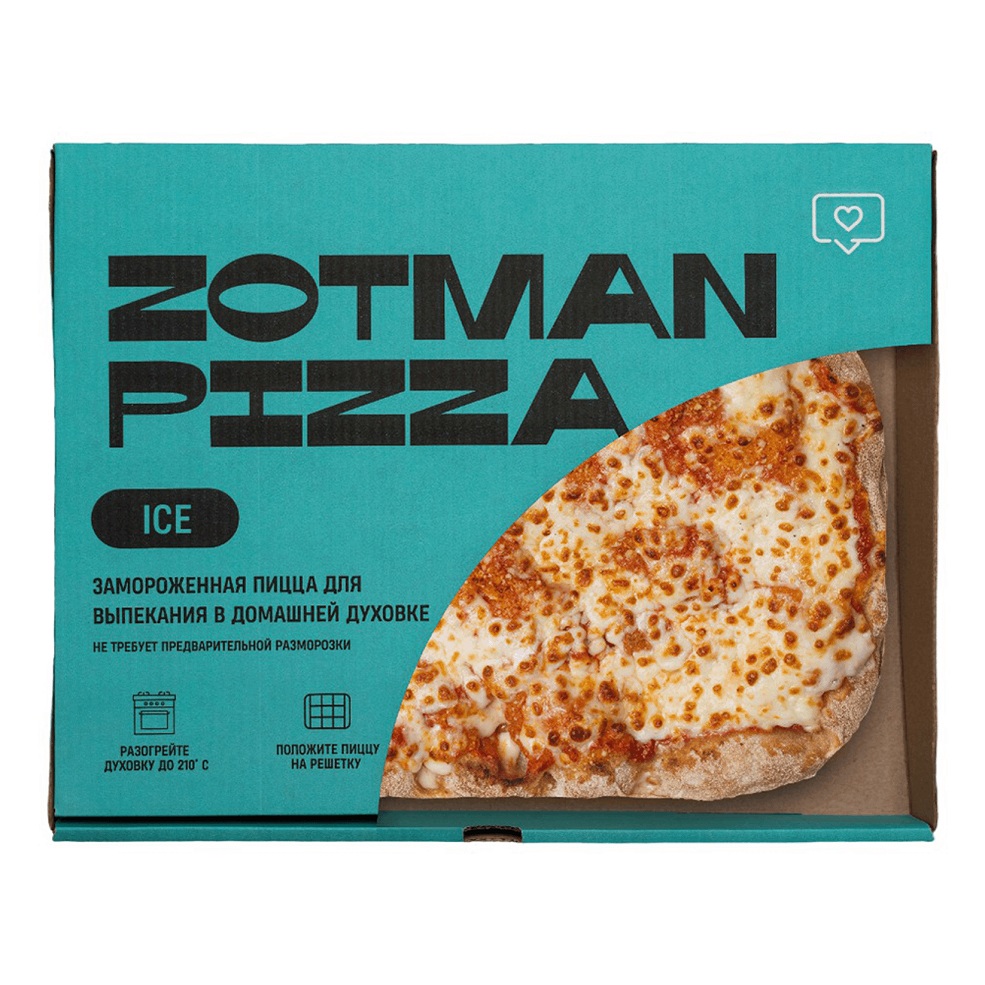 Пицца Zotman Маргарита   Атон  390гр  - интернет-магазин Близнецы