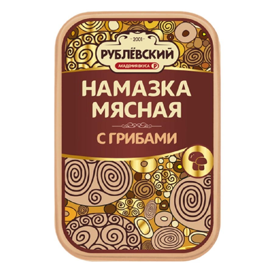 Намазка мясная с грибами  Рублевский   - интернет-магазин Близнецы