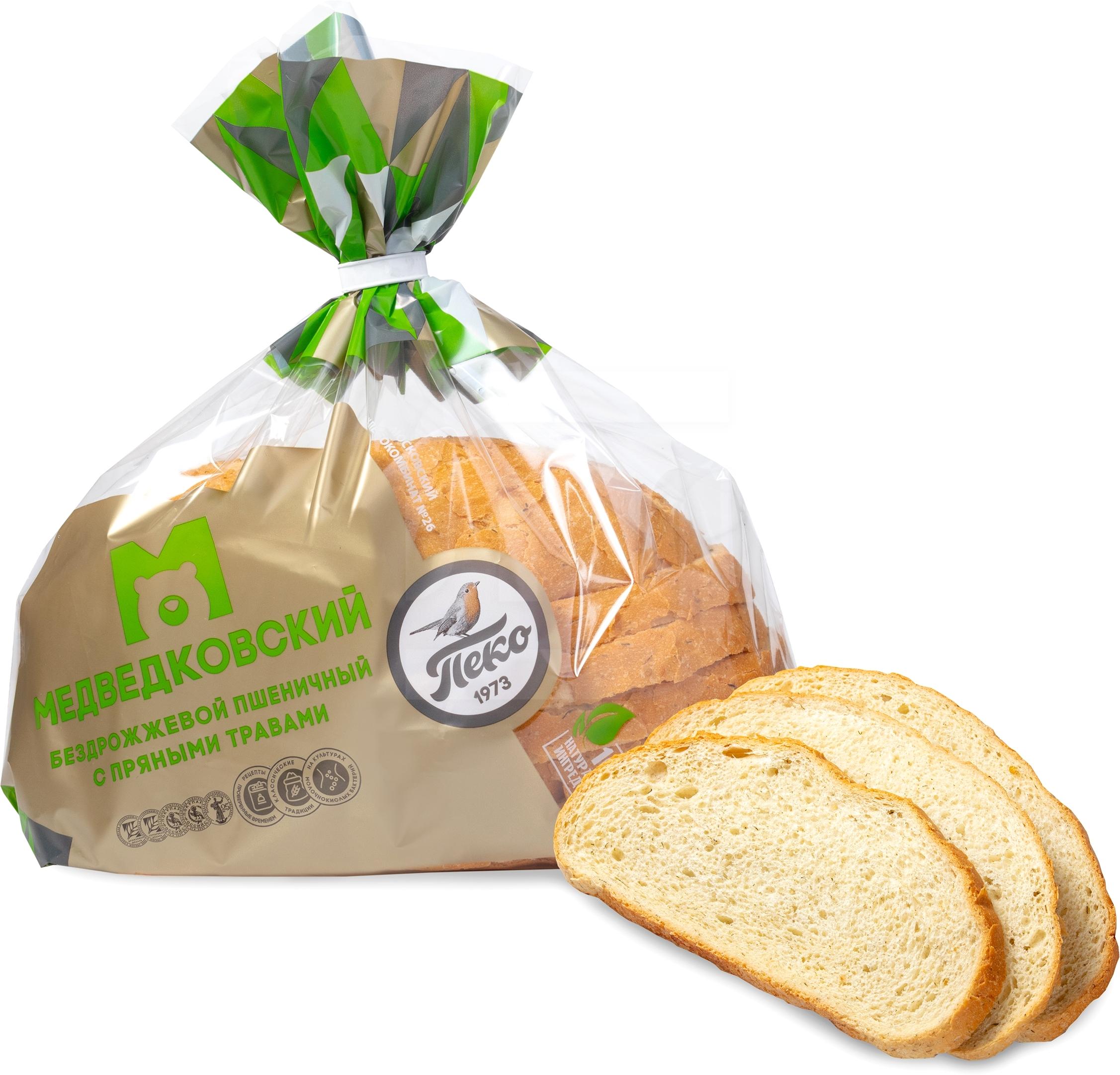 п Хлеб Бездрожжевой пшеничный с пряными травами   Пеко  - интернет-магазин Близнецы