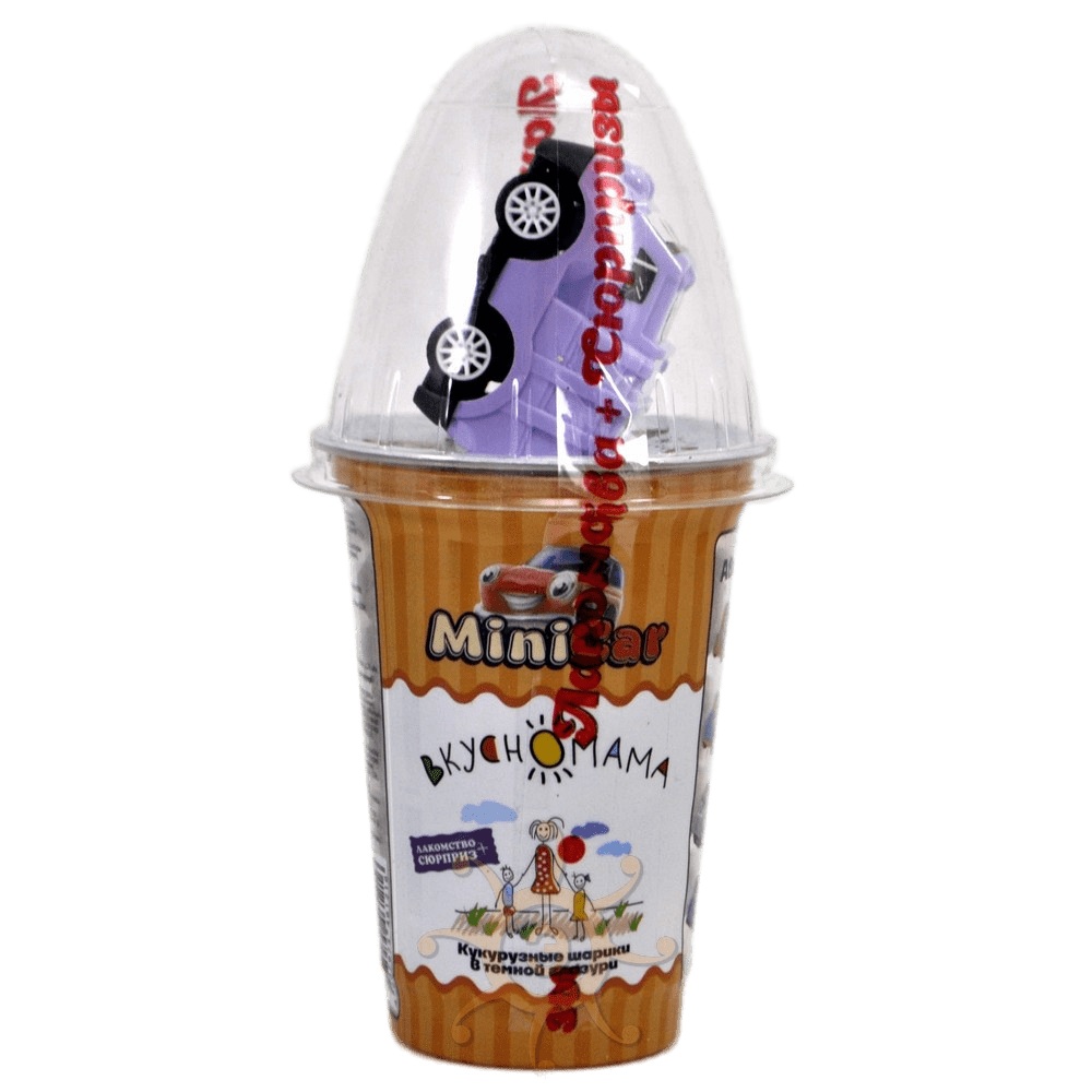 Кукурузные шарики "Вкусно мама" Minicar 12г - интернет-магазин Близнецы