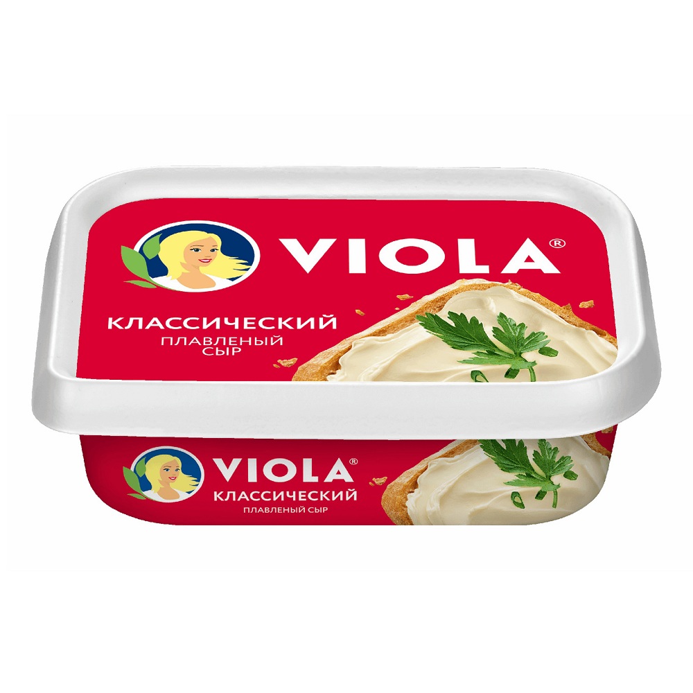 Сыр плавл Виола классический  190г шт      - интернет-магазин Близнецы