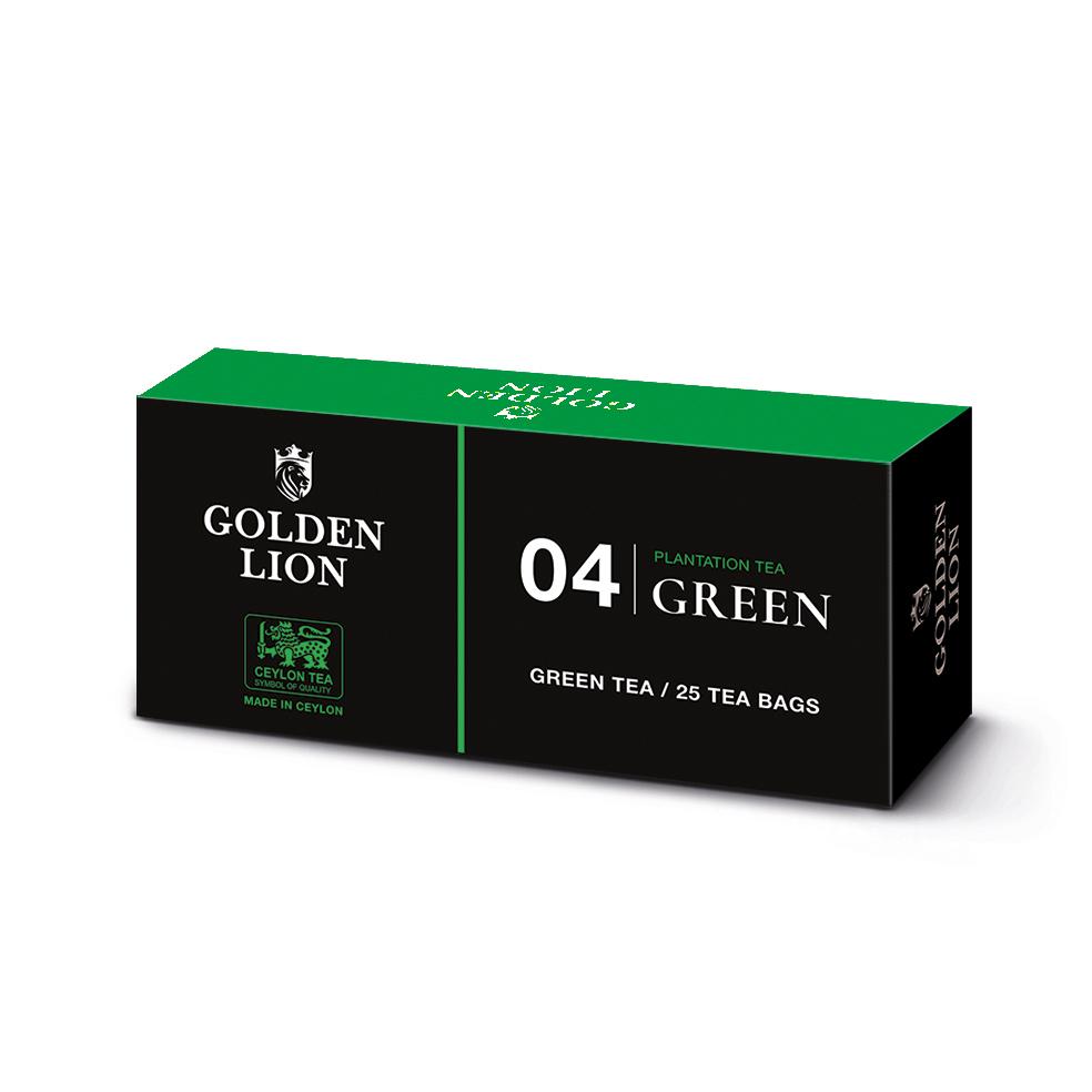 Чай Golden Lion Цейлон Зеленый 50г(25*2г)  Шри Ланка  - интернет-магазин Близнецы
