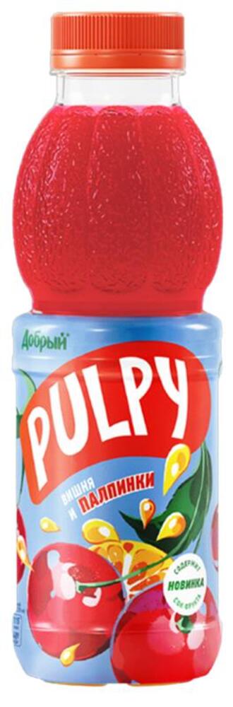Напиток Добрый Pulpy Вишня 0.45 л - интернет-магазин Близнецы