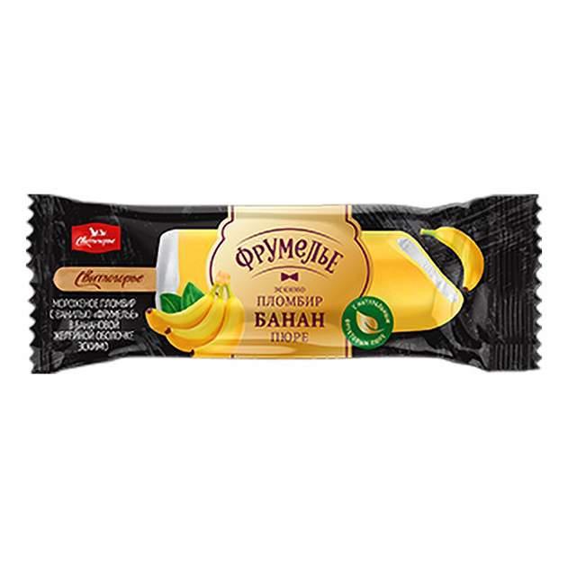 Мороженое Эскимо Фрумелье с банановым пюре  Свитлогорье  80г - интернет-магазин Близнецы
