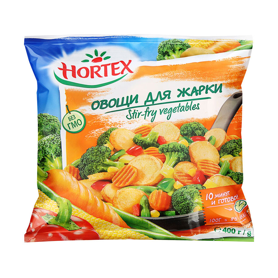 Морож. овощи д жарки  Хортекс  - интернет-магазин Близнецы
