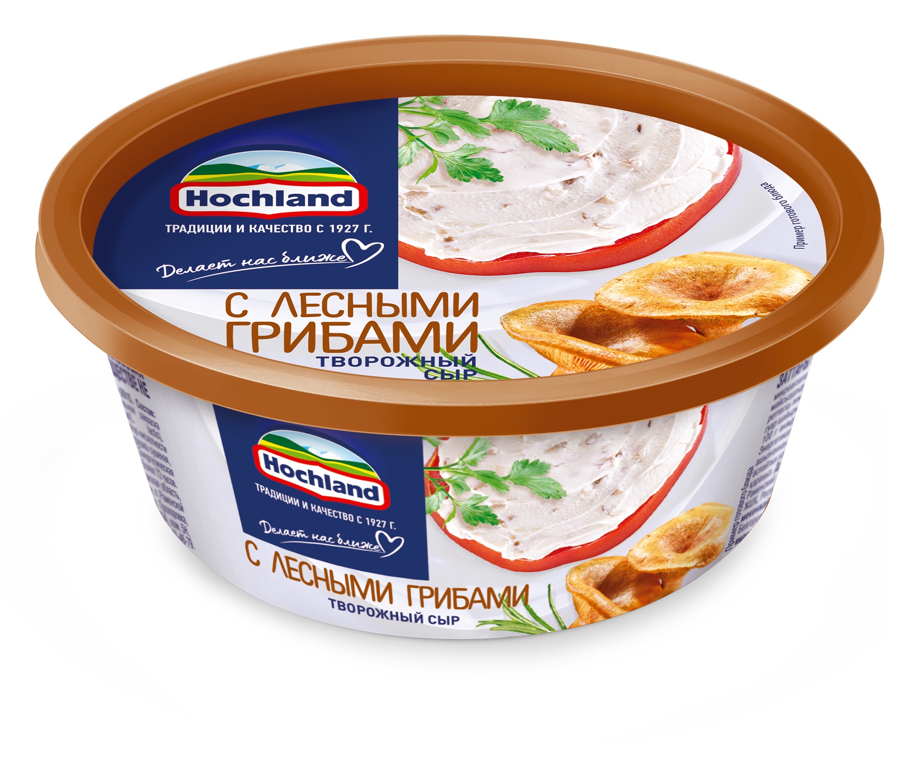 Сыр творожный Хохланд  Белгород  140г - интернет-магазин Близнецы