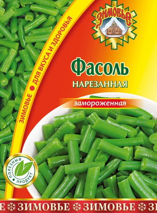 Морож. овощи Фасоль стручк  Зимовье  упак 400г - интернет-магазин Близнецы