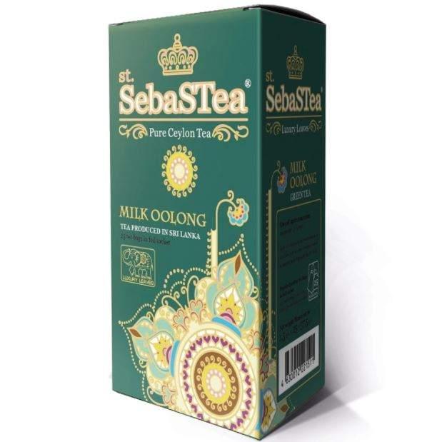 Чай SebaSTea Молочный Улун зелен 37.5(25*1.5г) саше - интернет-магазин Близнецы