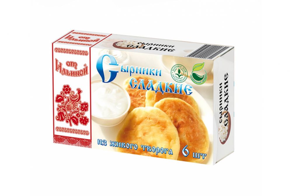 Сырники сладкие  от Ильиной  450г - интернет-магазин Близнецы