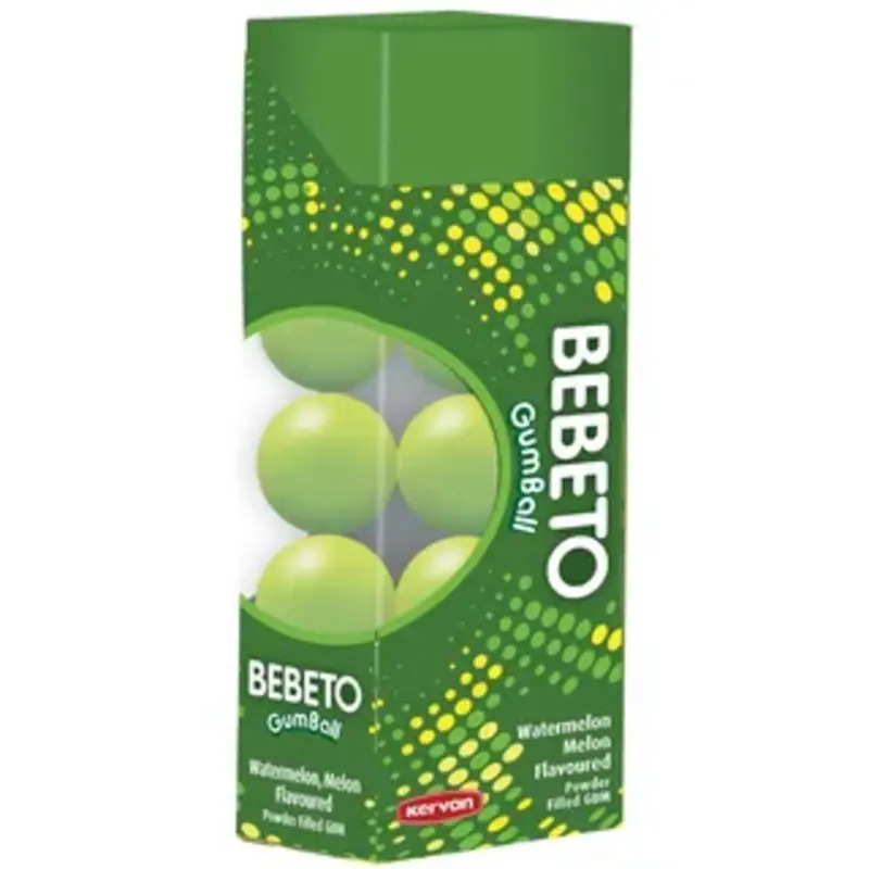 Жев. резинка BEBETO со вкусом арбуза и дыни  25,2г - интернет-магазин Близнецы