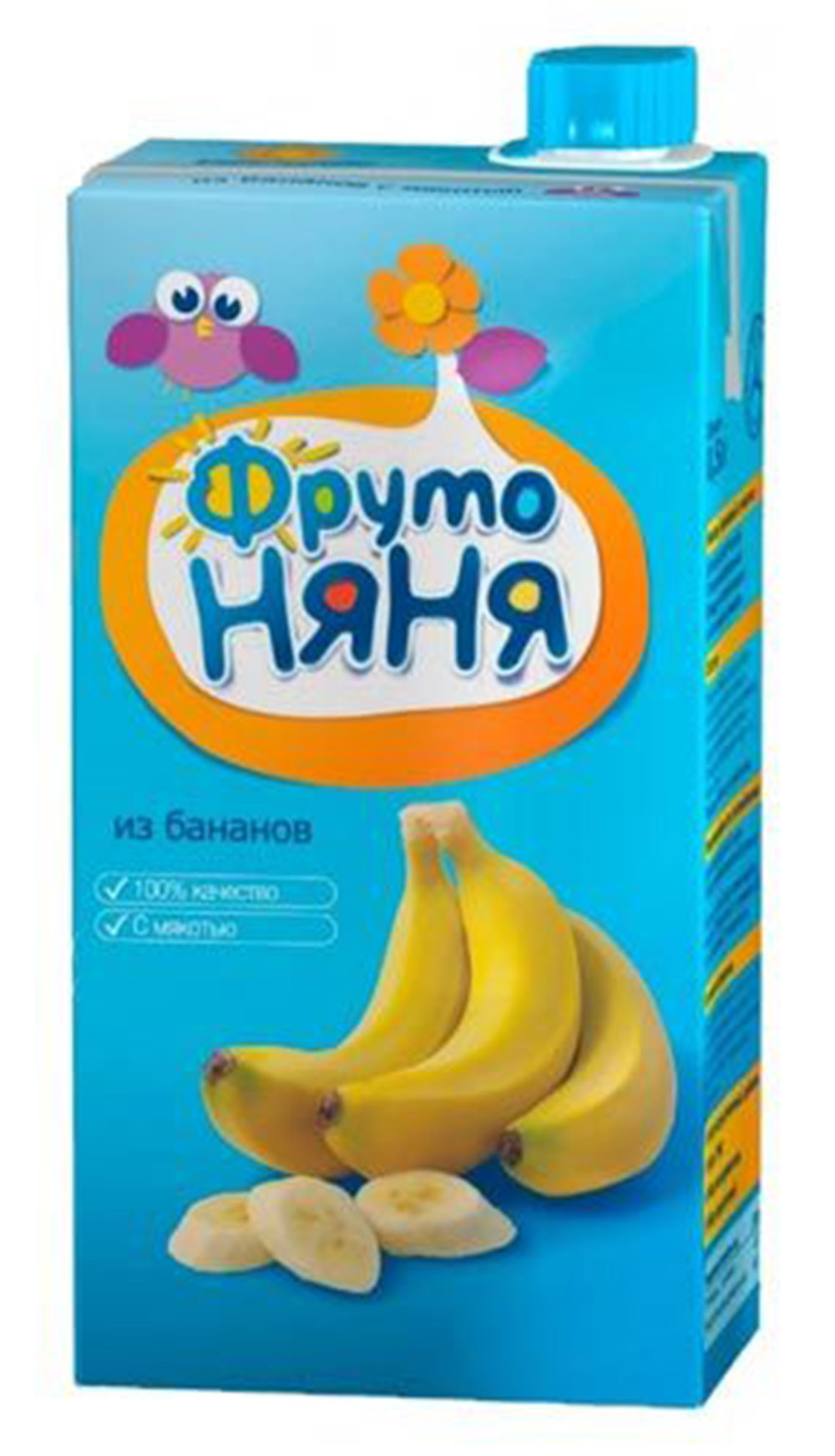 Нектар Фрутоняня Банан пак 0.5 л - интернет-магазин Близнецы