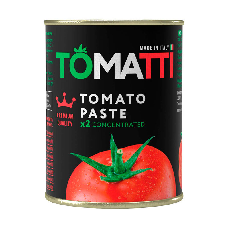 Томатная паста Томатти  Италия  140г - интернет-магазин Близнецы