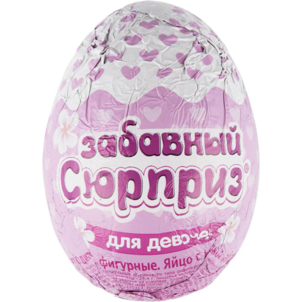 Шокол. яйцо Забавный сюрприз для девочек 20г - интернет-магазин Близнецы