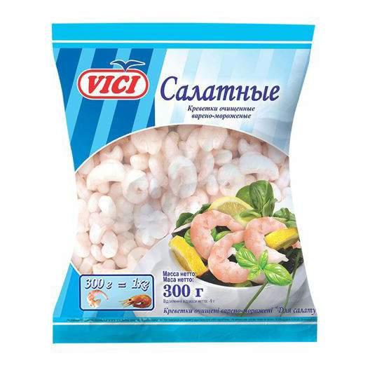 Креветки  300+  салатн в м  Vici  300г - интернет-магазин Близнецы