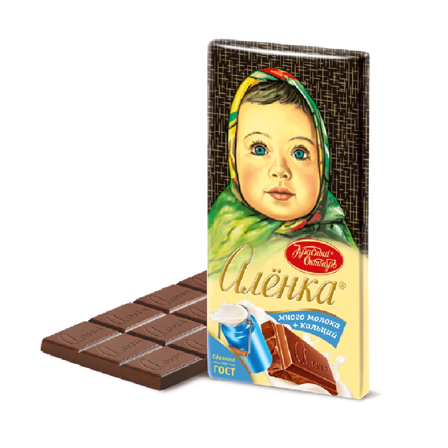 Шоколад Аленка много молока  Кр Окт  100г - интернет-магазин Близнецы