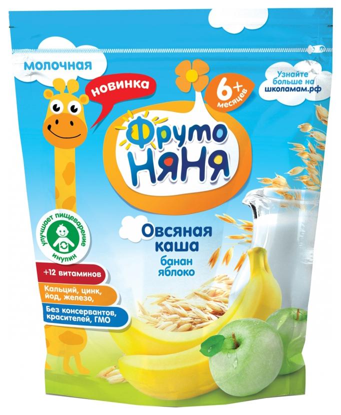 Д.п Каша Фрутоняня овсян банан,яблоко мол 200г - интернет-магазин Близнецы