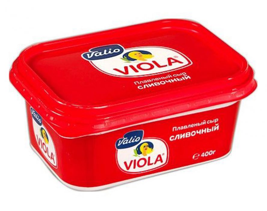 Сыр плавл Виола сливочный 400г - интернет-магазин Близнецы