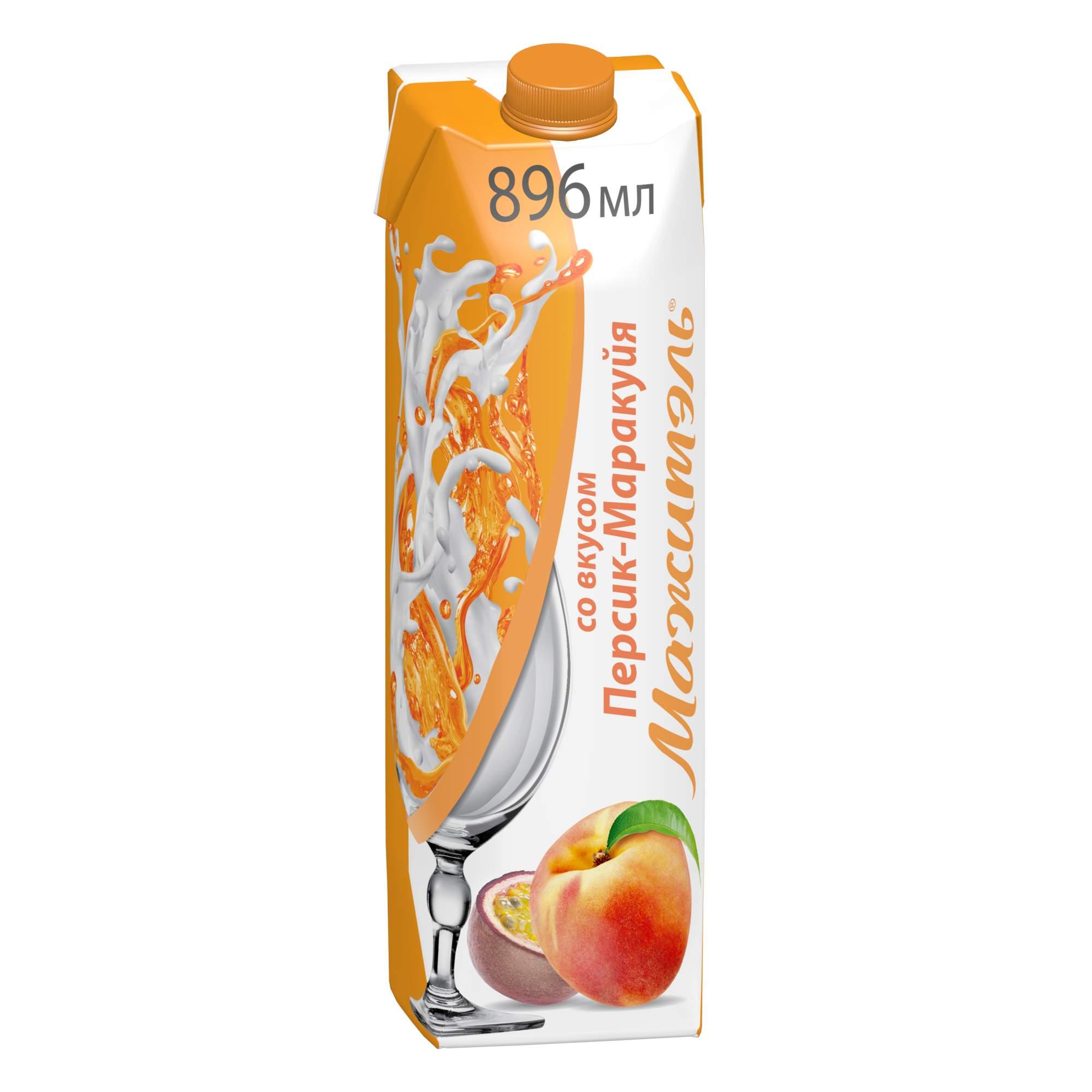 Напиток молочно-соковый Мажитель персик-маракуйя 950г - интернет-магазин Близнецы