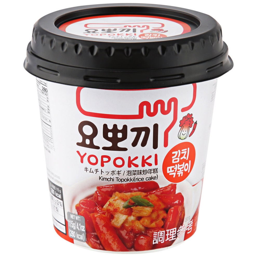 Рисовые Топокки Кимчи быс пр 115г  Корея  - интернет-магазин Близнецы