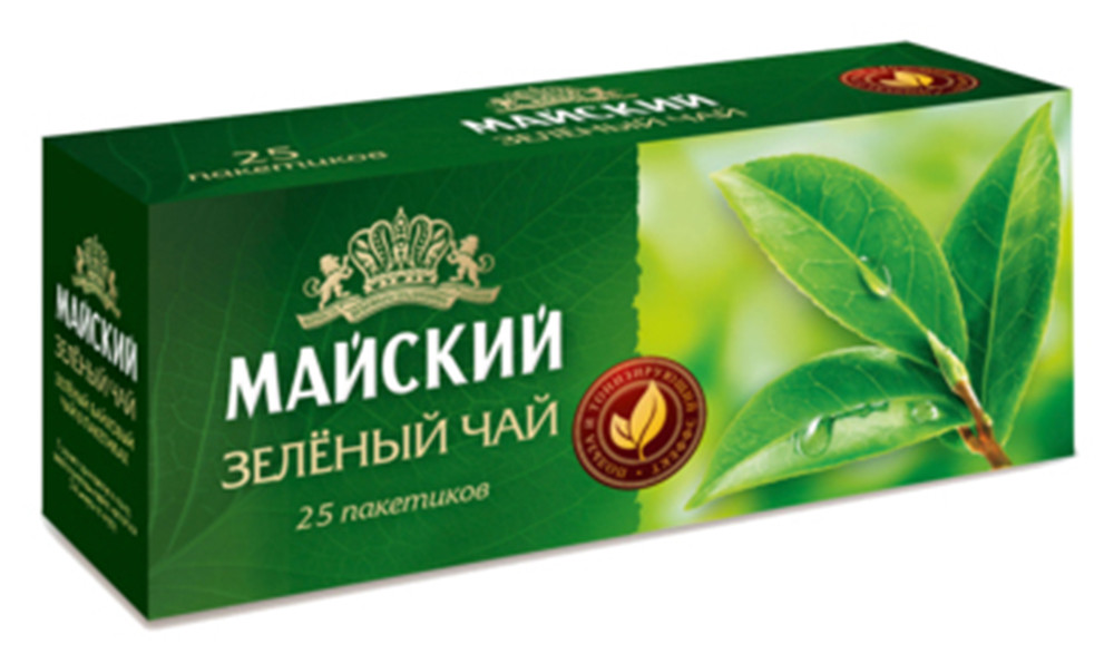 м Чай Майск Зеленый (25*2г) 50г - интернет-магазин Близнецы