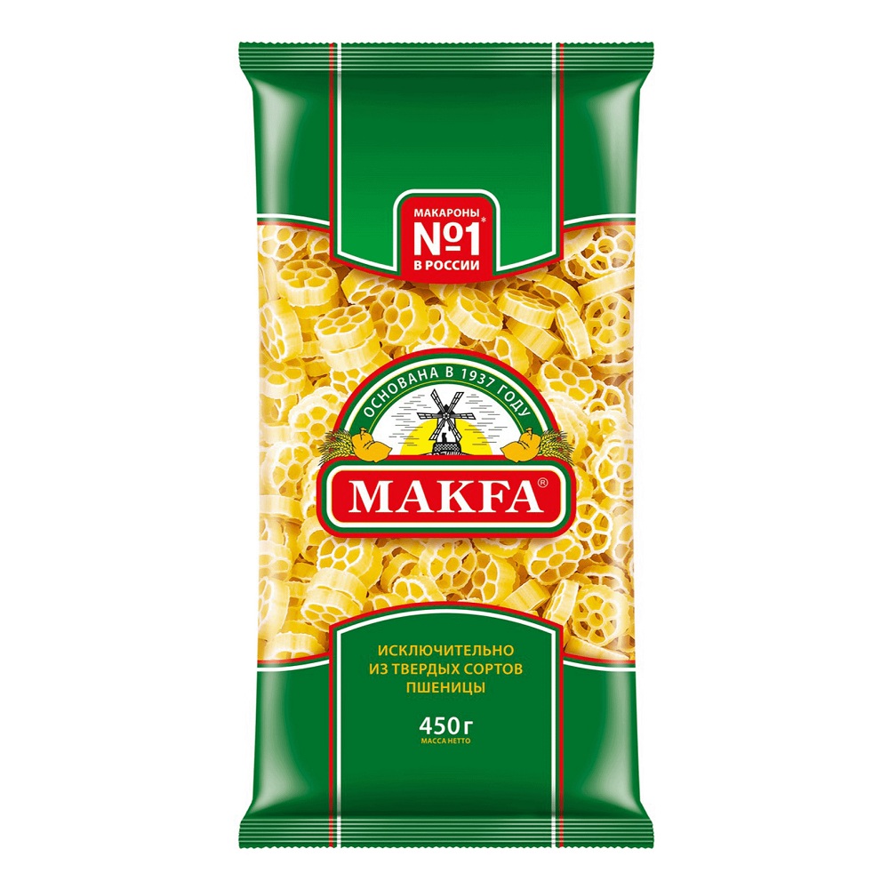 Макароны Makfa цветочки, 450 г