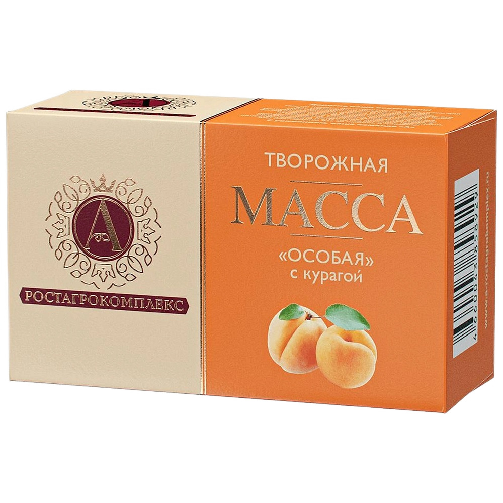 Творож Масса 23% Ростагрокомплекс курага 100г шт - интернет-магазин Близнецы