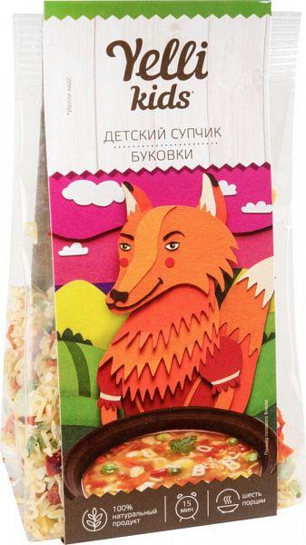 Смесь Yelli Kids Супчик Буковки  Ярмарка  80г - интернет-магазин Близнецы