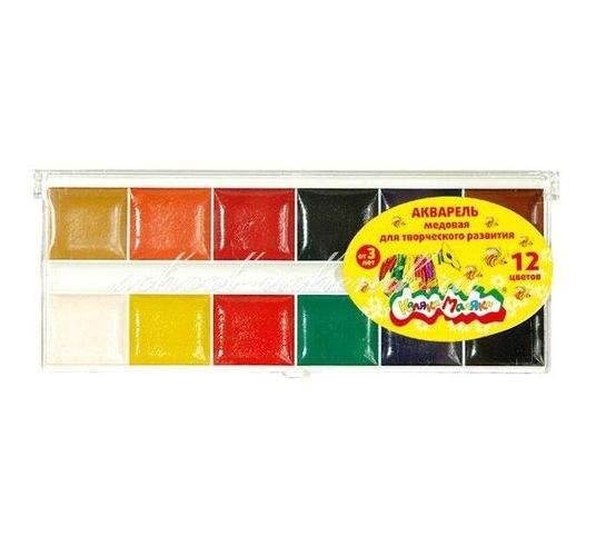 Краски Акв 12цв Каляка-Маляка  - интернет-магазин Близнецы
