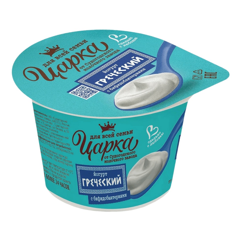 Йогурт 6% греческий Царка 140г  