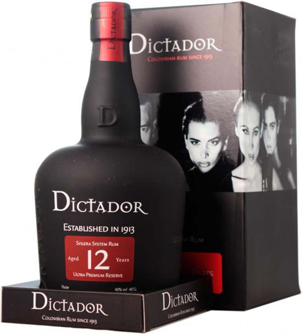Ром Диктадор 12 лет 0.7 л  Колумбия  - интернет-магазин Близнецы