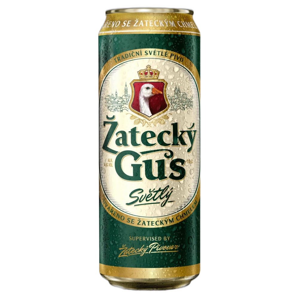 Пиво Жатецкий Гусь светлое ж б 0.45 л - интернет-магазин Близнецы