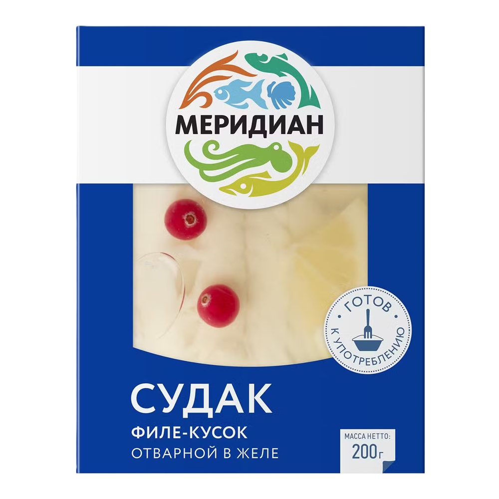 Судак в желе  Меридиан  200г - интернет-магазин Близнецы