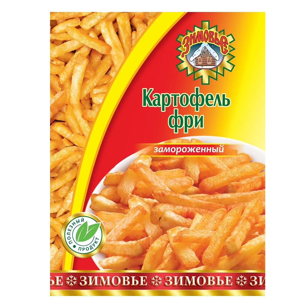 Морож. овощи картофель Фри  Зимовье  упак 400г - интернет-магазин Близнецы