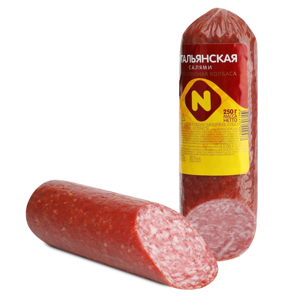 Колбаса Салями Итальянская с к  Останкино   - интернет-магазин Близнецы