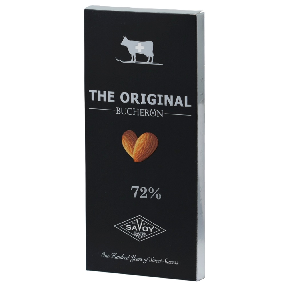 Шоколад BUCHERON ORIGINAL горький  с миндалем  Россия   - интернет-магазин Близнецы