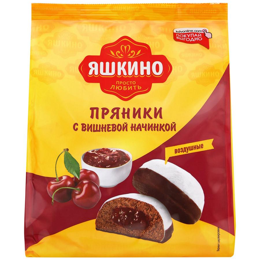 Пряники Яшкино с вишневой нач 350г - интернет-магазин Близнецы