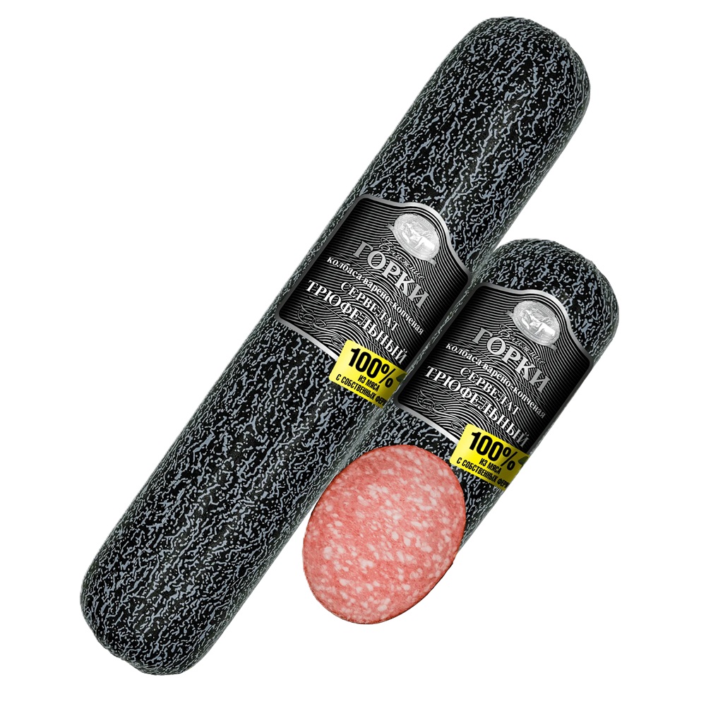 Колбаса Сервелат Трюфельный в к   Ближние Горки   - интернет-магазин Близнецы