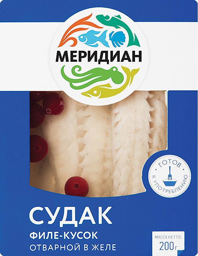 Судак в желе  Меридиан  200г - интернет-магазин Близнецы