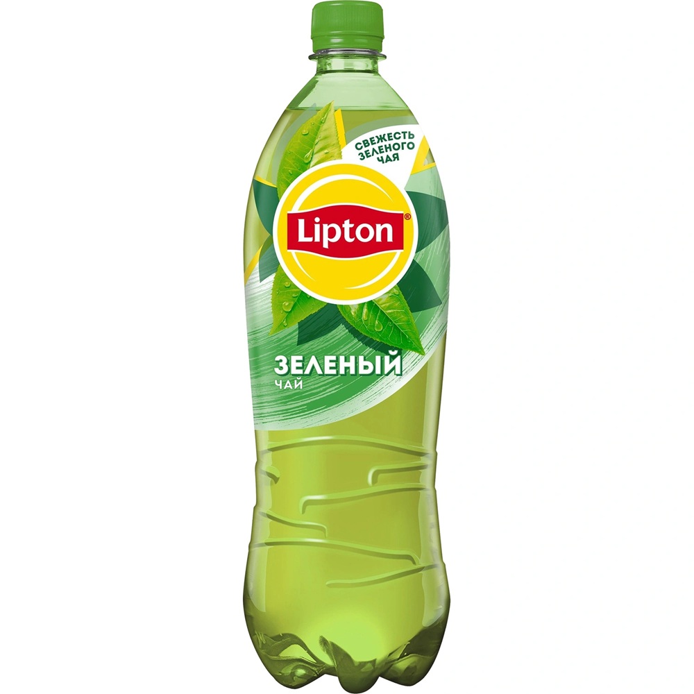 Напиток Lipton холодный зеленый чай, негазированный, 1 л