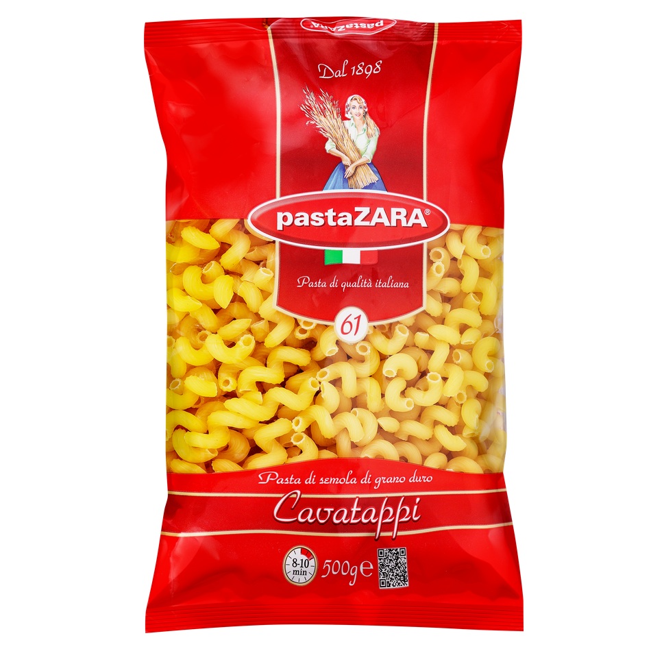 Макар изд Паста Зара Каватаппи (061) 500г шт  - интернет-магазин Близнецы