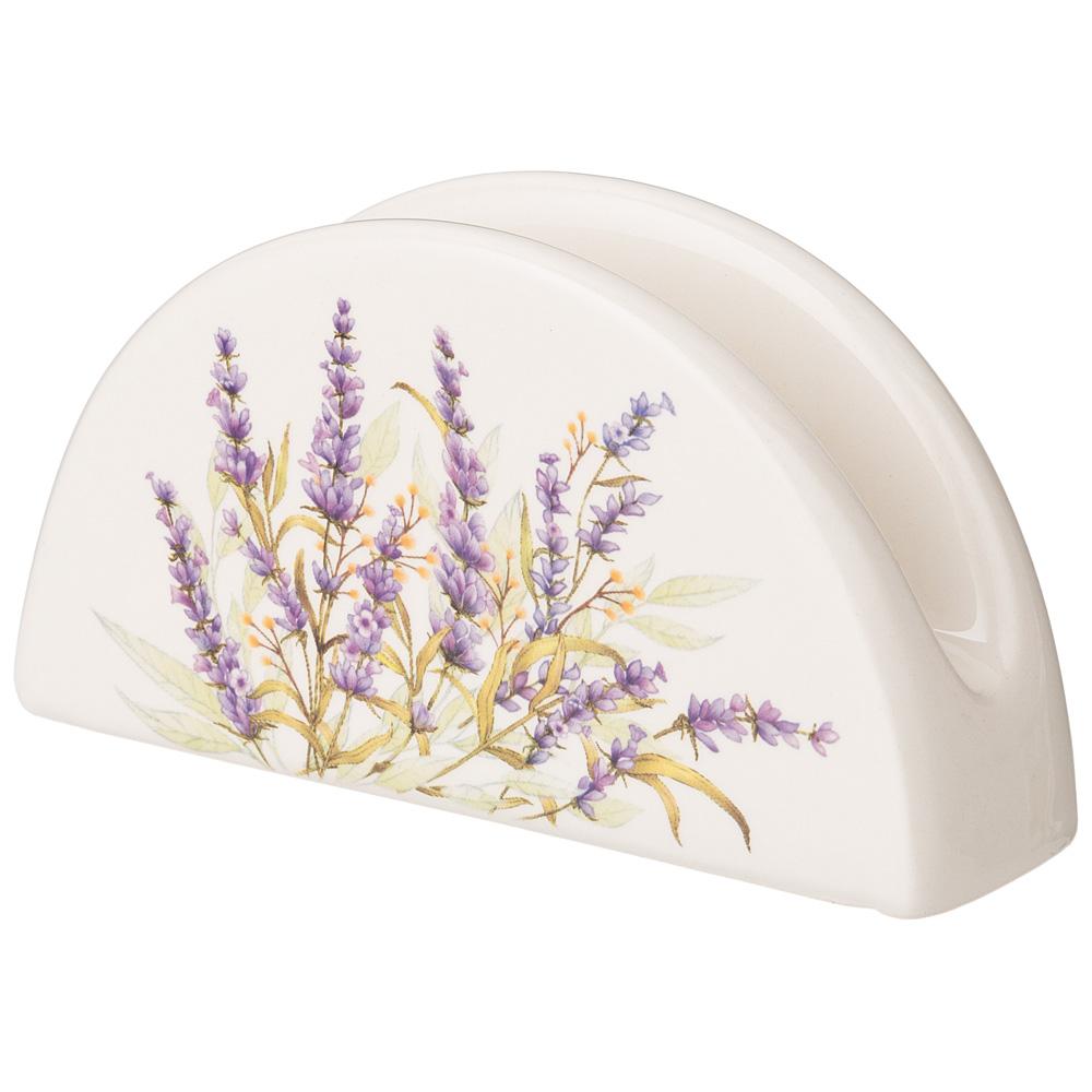 Салфетница Керам Душа Прованса 13см  358-2046        - интернет-магазин Близнецы