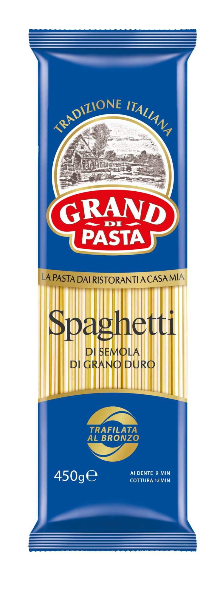 Макароны Grand di Pasta спагетти, 450 г