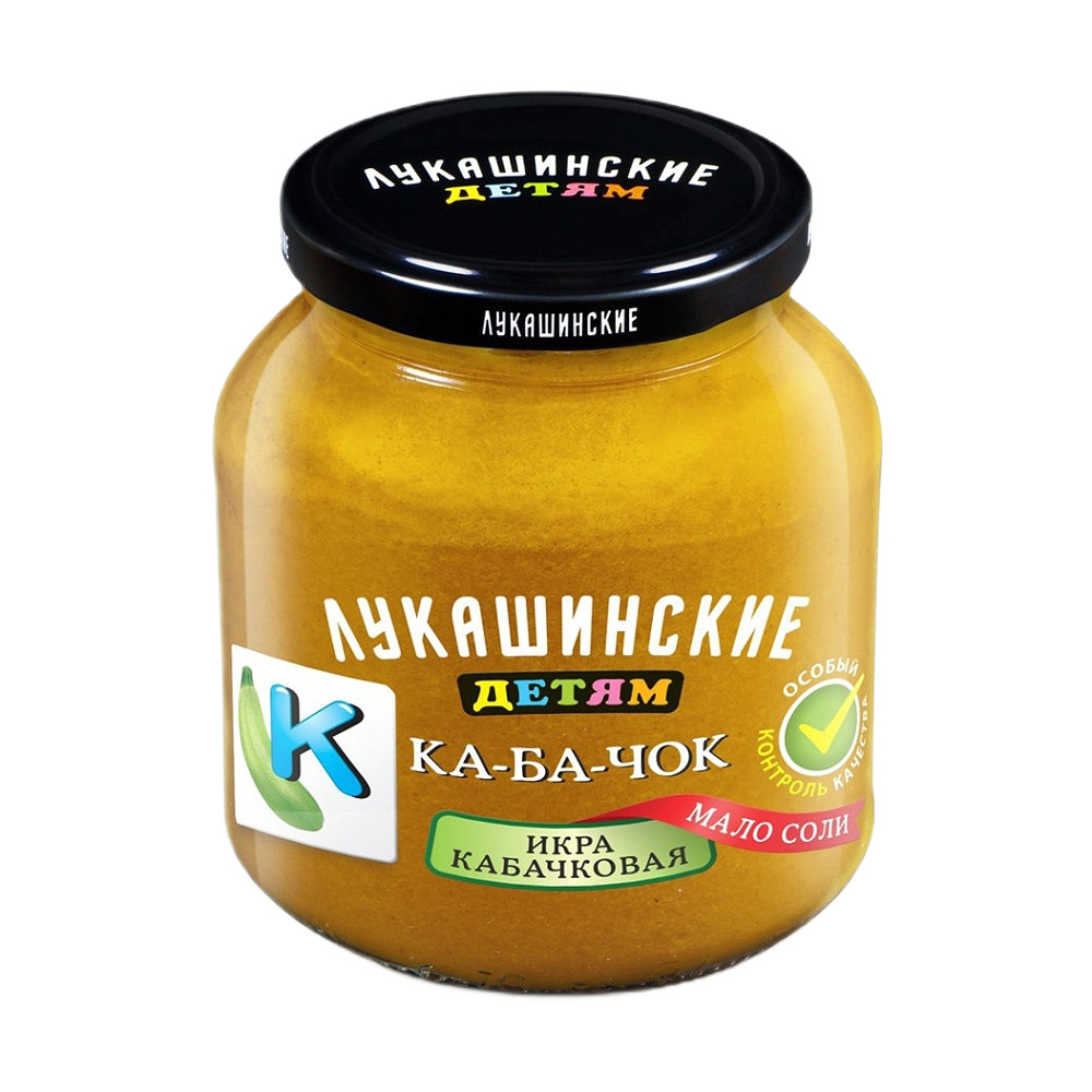 Икра Кабачковая детям  Лукашинские  350г - интернет-магазин Близнецы