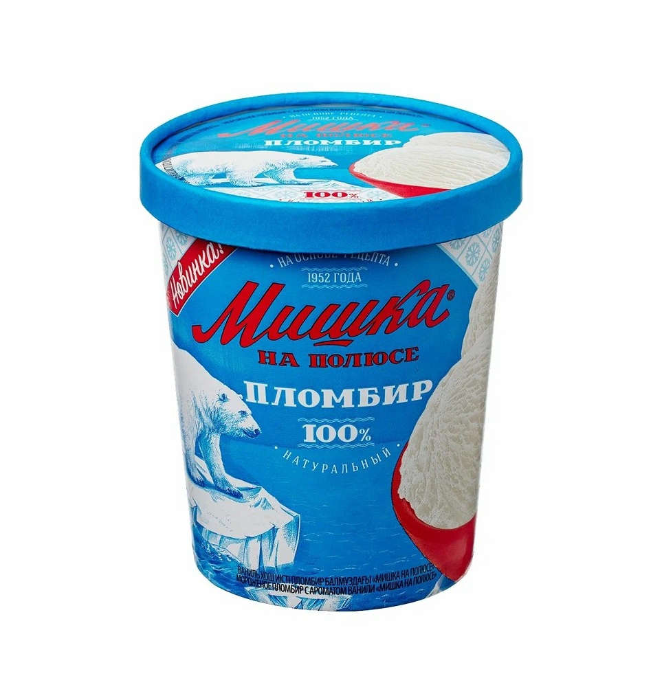 Мороженое Пломбир  Мишка на Полюсе 250г  - интернет-магазин Близнецы
