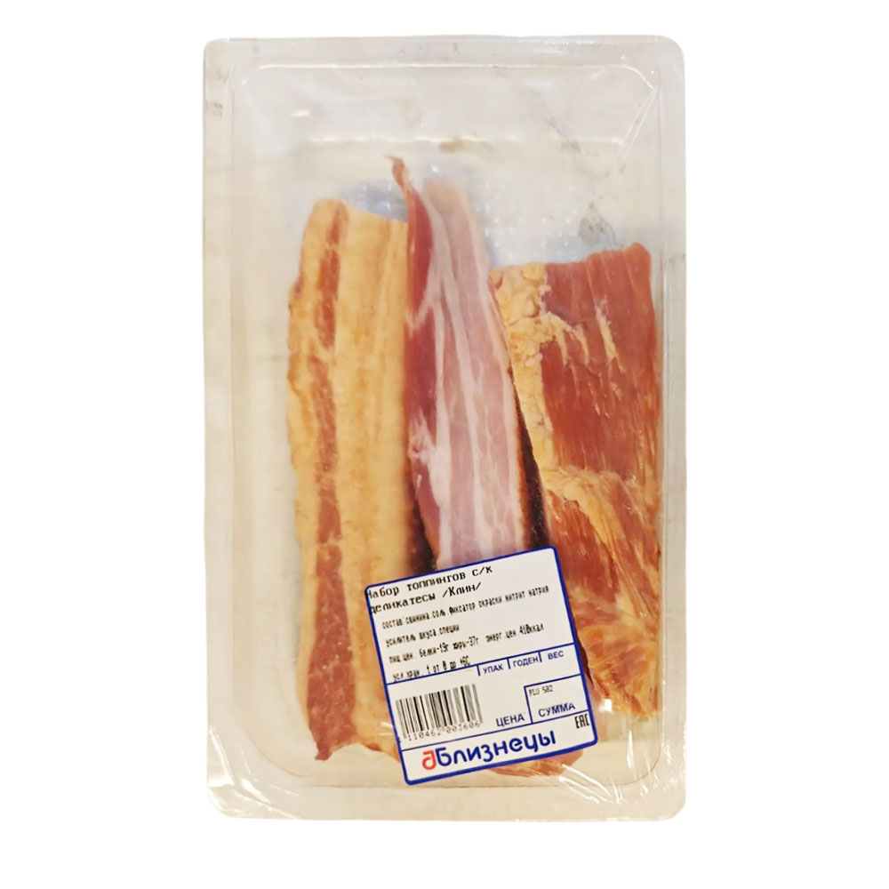 Набор топпингов с к деликатесы  Клин   - интернет-магазин Близнецы