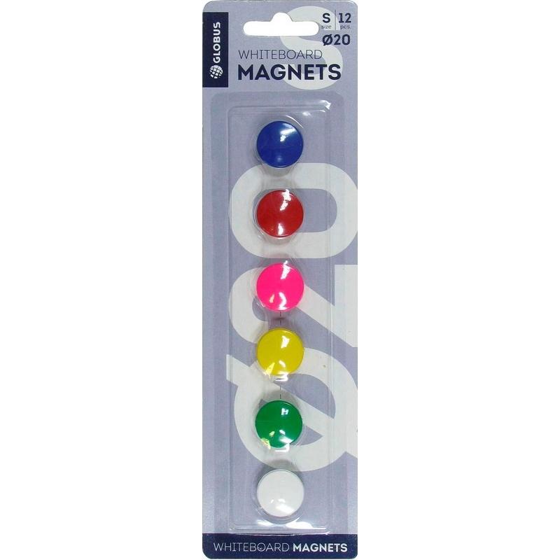 Наб Магнитов Глобус 20мм 6шт Ассорти  МЦ20  - интернет-магазин Близнецы