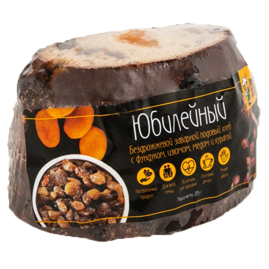 Хлеб бездрож Юбилейный  Рижский хлеб  205г - интернет-магазин Близнецы