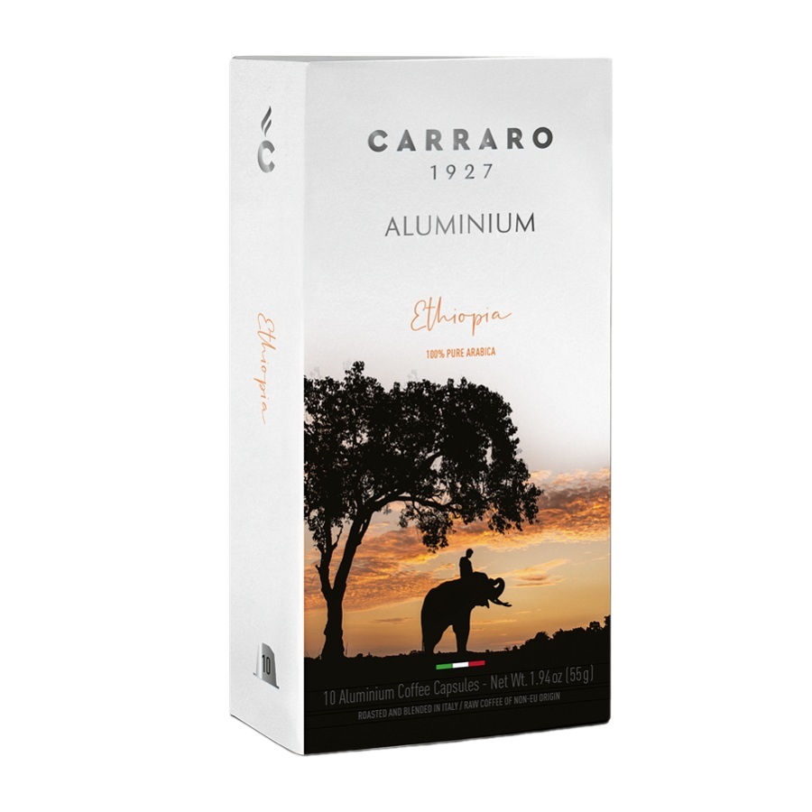 Кофе Капсулы CARRARO ETHIOPIA (10*5,5г) 55г - интернет-магазин Близнецы