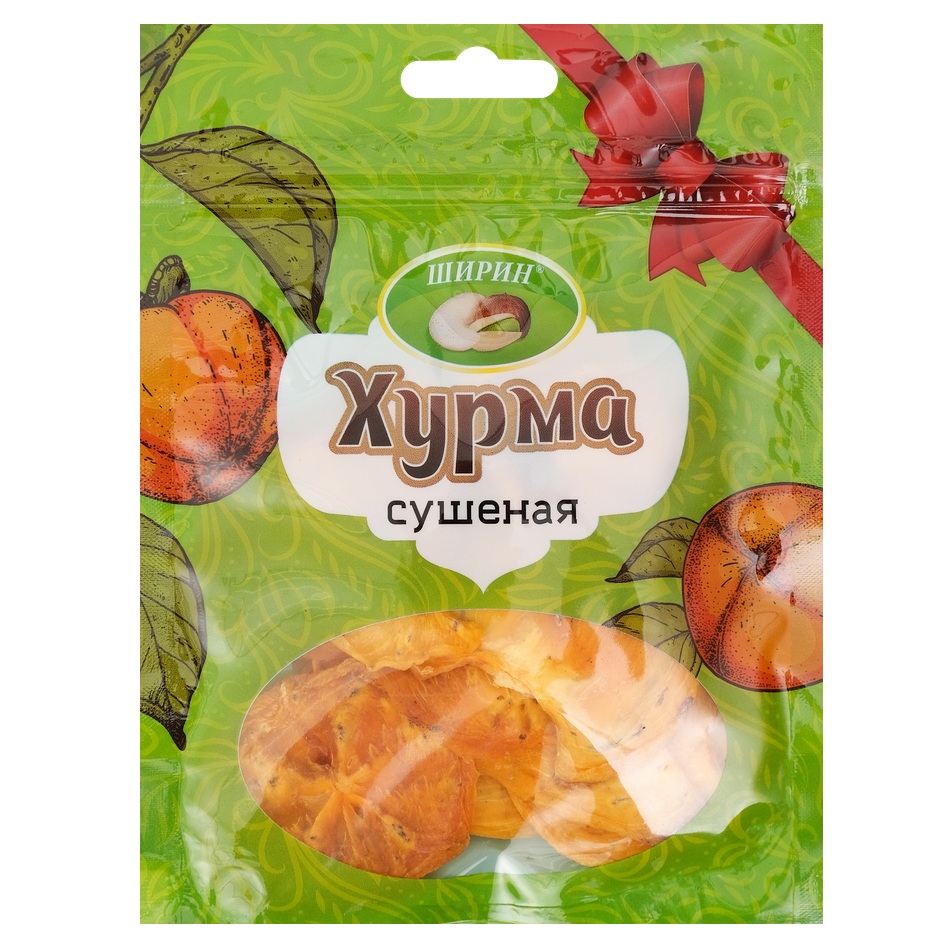 Хурма сушен. Ширинов  80 г - интернет-магазин Близнецы