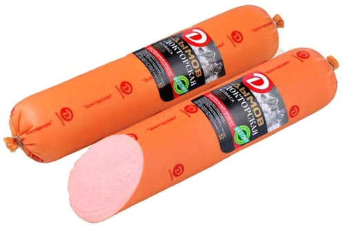 Колбаса Докторская ручной вязки б о  Дымов   - интернет-магазин Близнецы